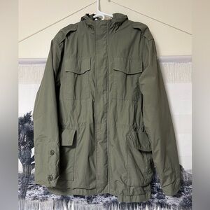 Vintage Spiewak & Sons light weight rain coat hood windbreaker Large